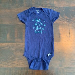 NWOT Gerber Organic Cotton Onesie